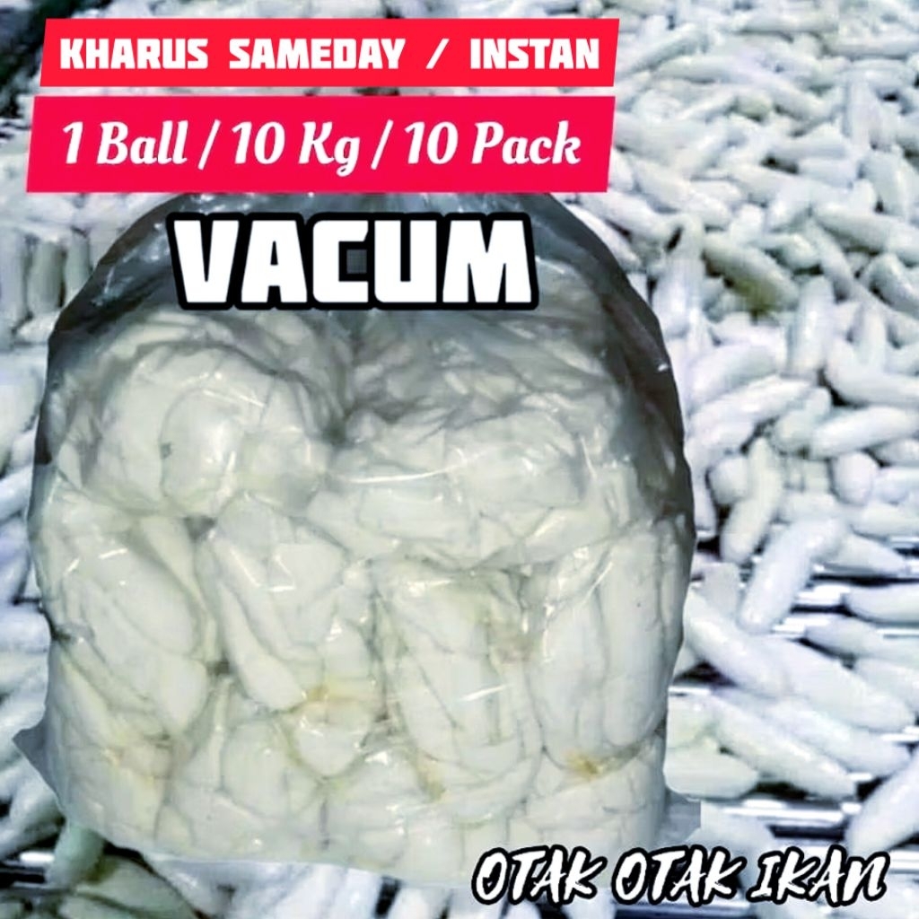 

Paket Sebal Otak Otak Ikan Vacum 10kg Grosir Food Sameday