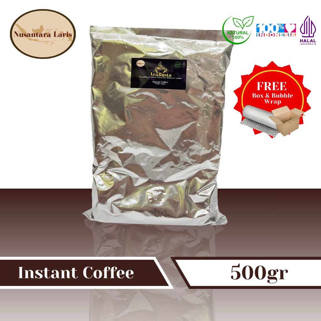 

Kopi Vietnam/Instant Coffee / Bubuk Kopi Instant Tanpa Ampas - 500gr