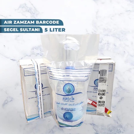 

Dijamin Original Air Zam Zam Asli Kemasan GALON 5 Liter 100% ORIGINAL