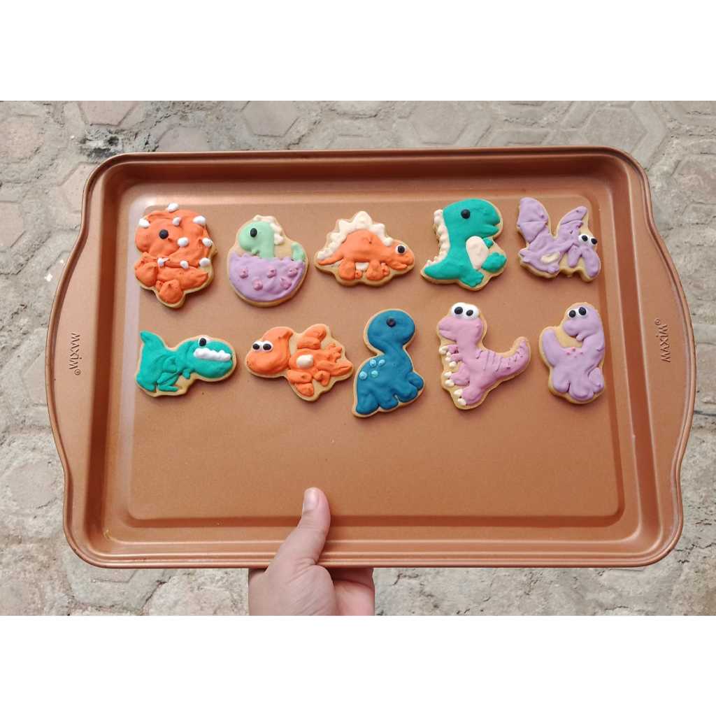 

Cookies Dinosaurus 1 paket 10 pcs exp 3 bulan fresh Dino