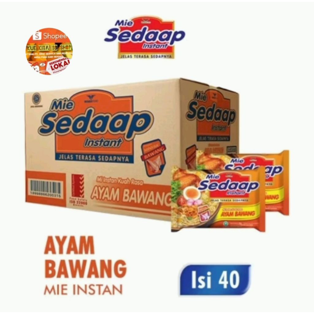 

MIE SEDAAP GORENG | AYAM BAWANG 1 DOS
