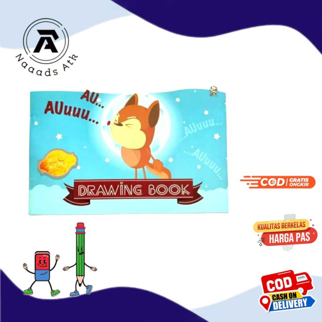 

Dodo Buku Gambar Drawing Book DB8 K Spr Isi 8 Lembar Naaads ATK