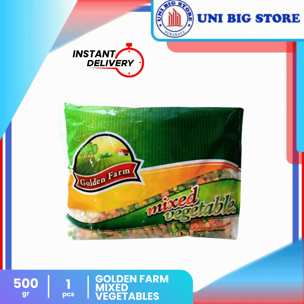 

Golden Farm Mix Vegetables 500 gr Sayur