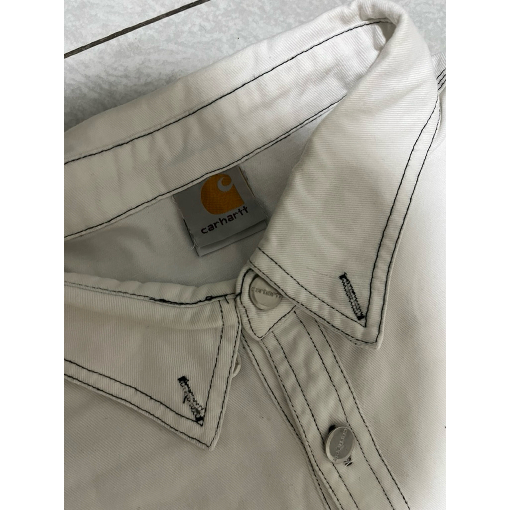 carh4rtt x Vetements denim shirt