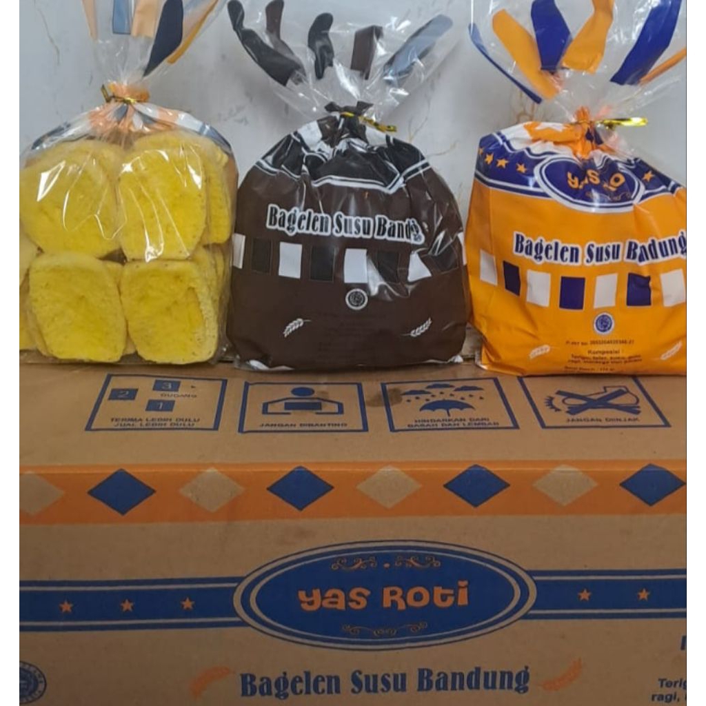beli 2 gratis 1 roti kering bagelen susu bandung rasa coklat susu keju