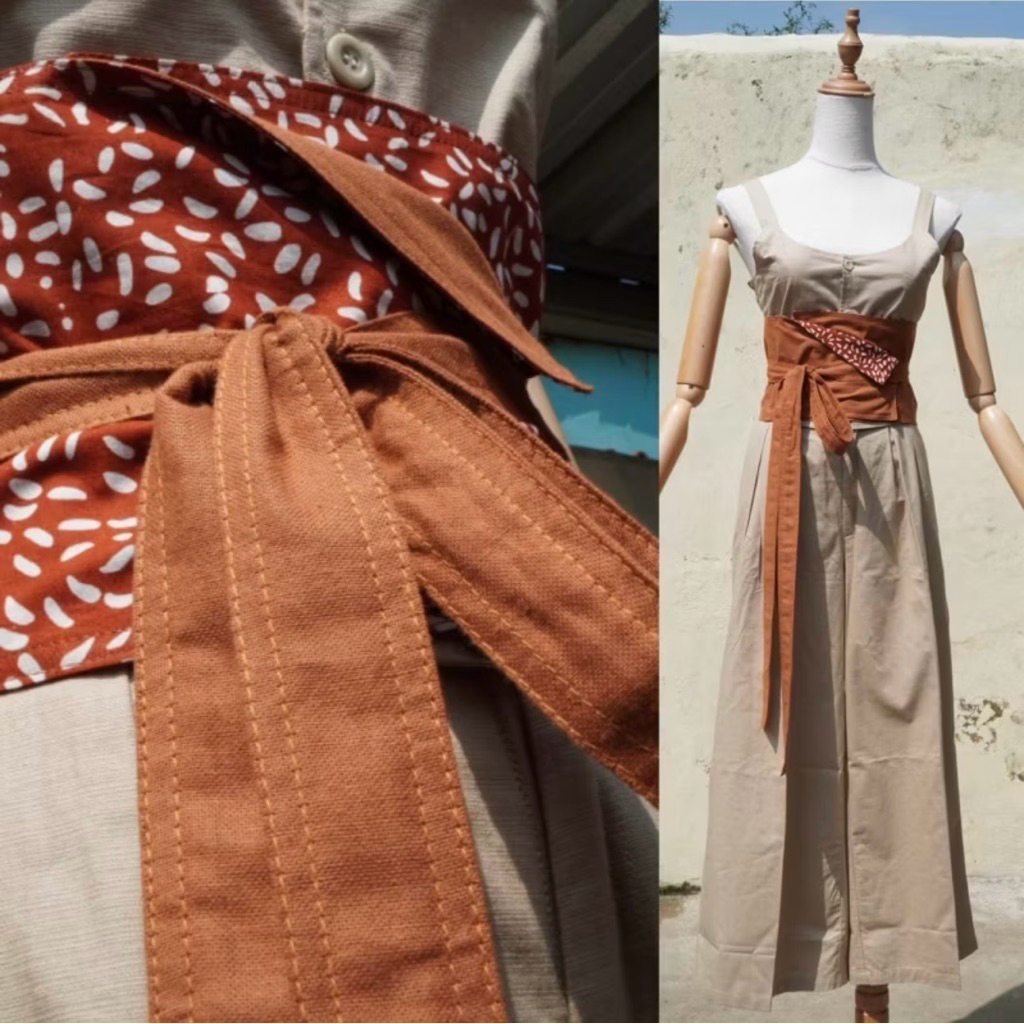 Obi batik, obi belt