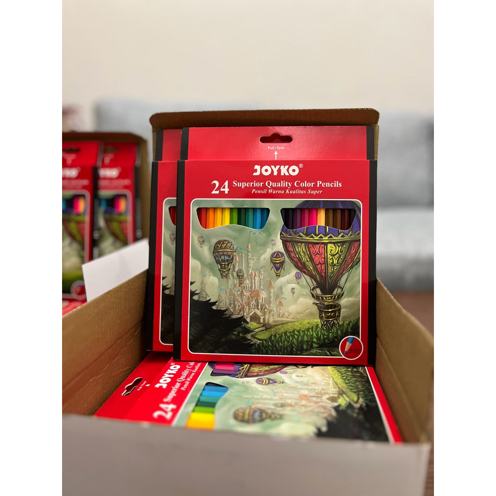 

PENSIL WARNA JOYKO 24 WARNA