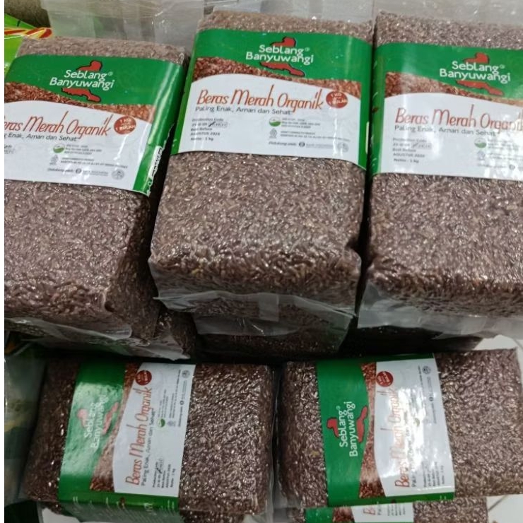 

Beras Merah Kemasan 1 kg