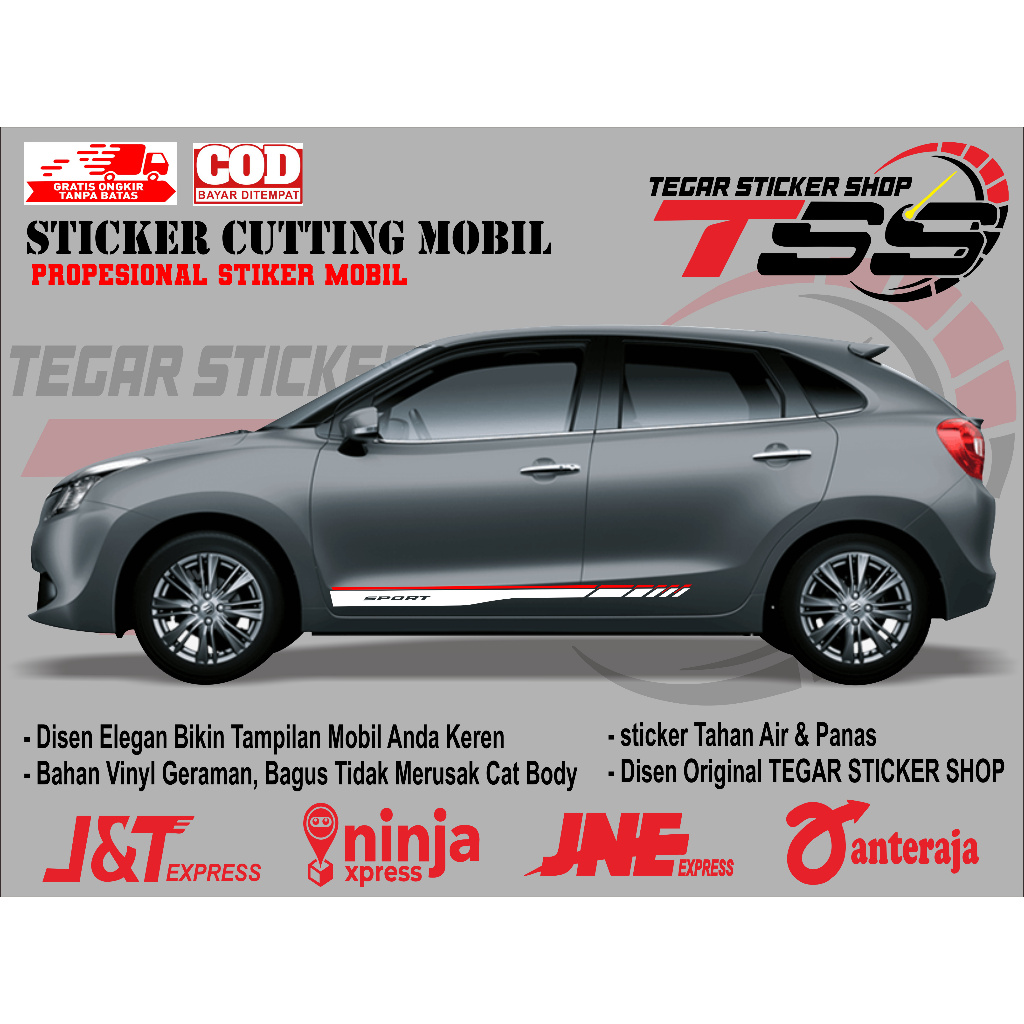 sticker mobil baleno sticker mobil suzuki baleno sticker mobil baleno keren sticker variasi mobil