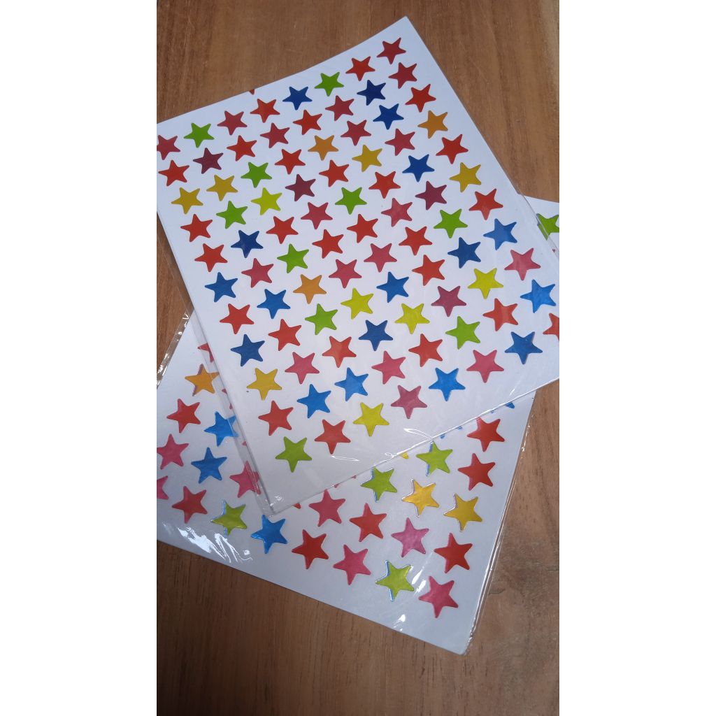 

Stiker Bintang kecil warna warni