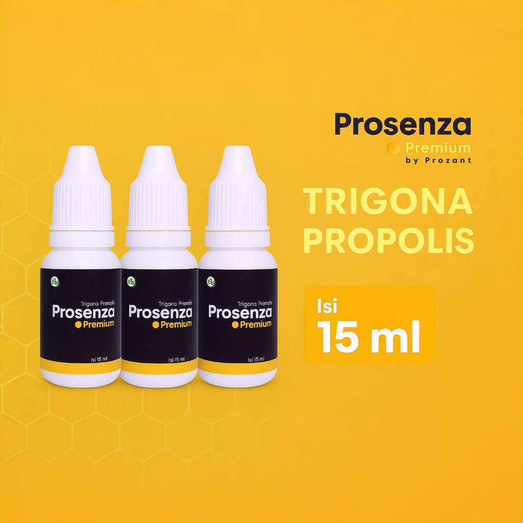 Muser Shop [Herbal Cair Alami] Propolis Prosenza Trigono By Prozant | Propolis Herbal Alami | Propol