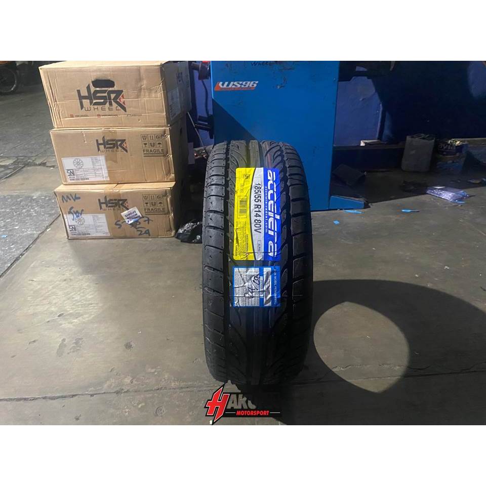 BAN MOBIL TUBLES JEMBER ACCELERA ALPHA 185 55 RING 14