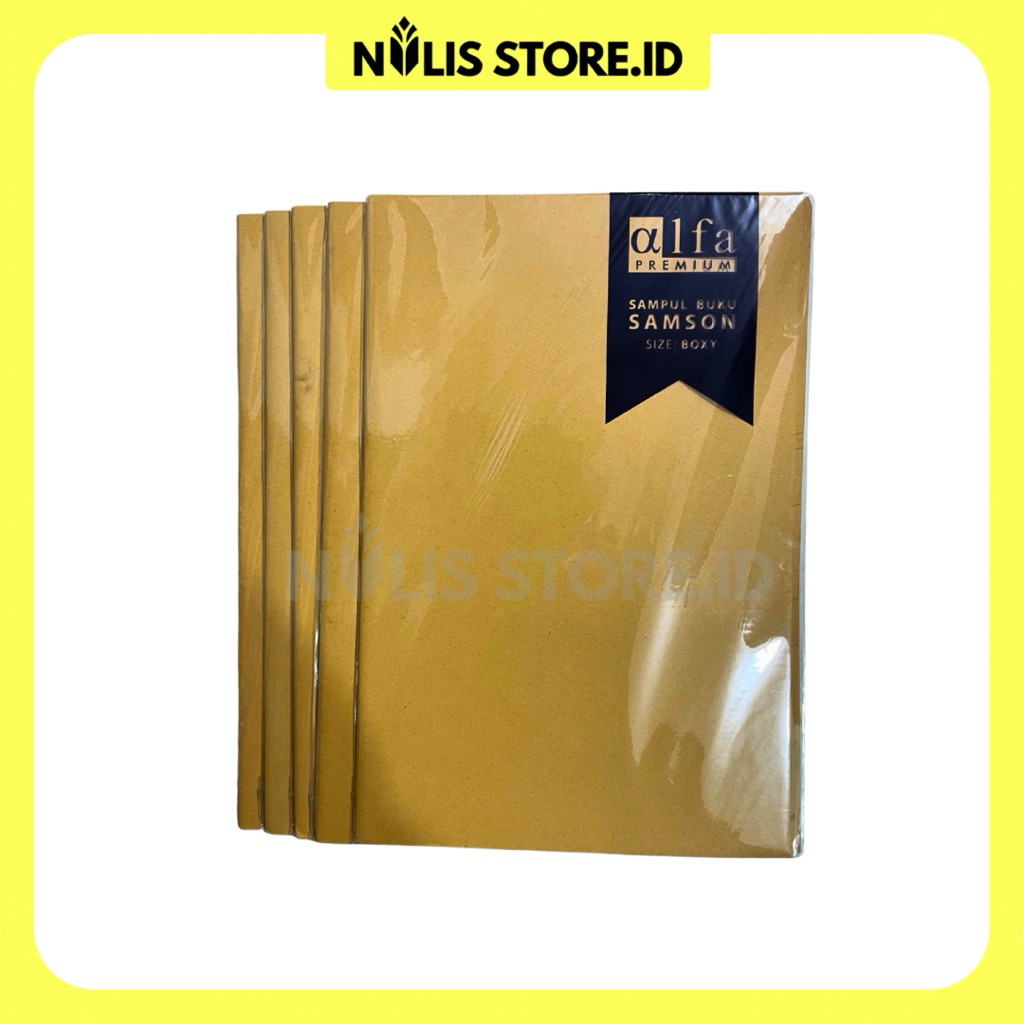 

NulisStore | Sampul Buku Tulis cokelat Boxy ukuran buku besar/boxy
