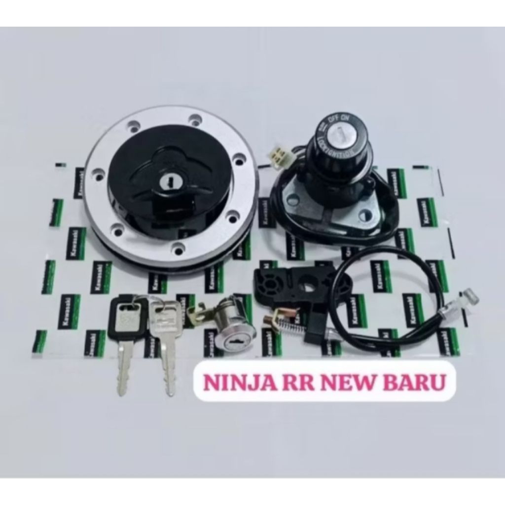 KUNCI KONTAK NINJA RR NEW KONTAK SET NINJA RR TUTUP TANGKI NINJA KUNCI KONTAK SATU SET NINJA