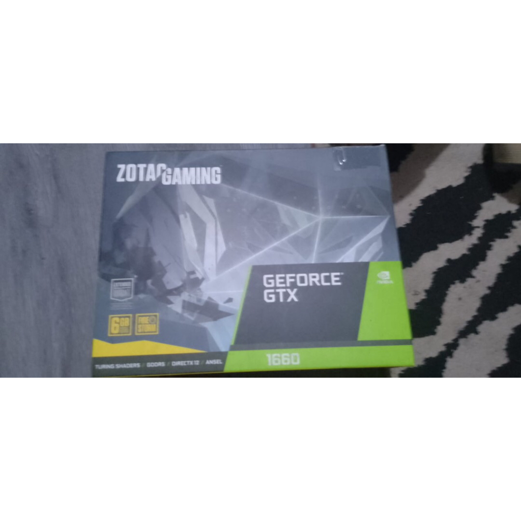 GeForce gtx 1660 ram 6gb DDR 5