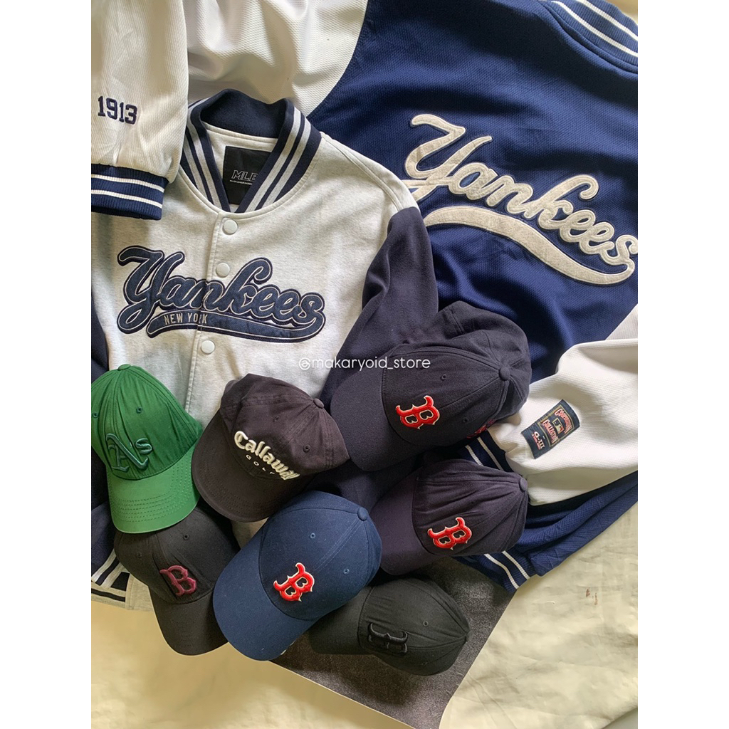 JACKET MLB YANKEES & CAP MLB BOSTON ORIGINAL SECOND