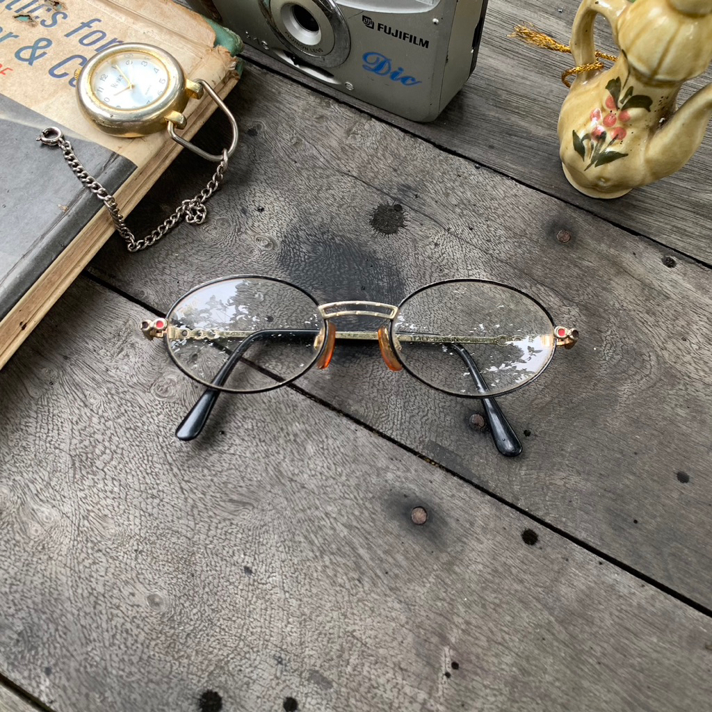 kacamata vintage fabiola (lensa normal)