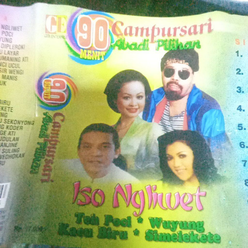 kaset pita CAMPURSARI ABADI PILIHAN XX042