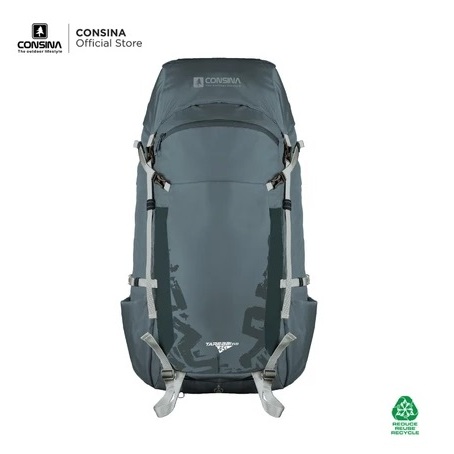Tas carrier consina Tarebbi Evo 45L | raincover | Original | tas gunung