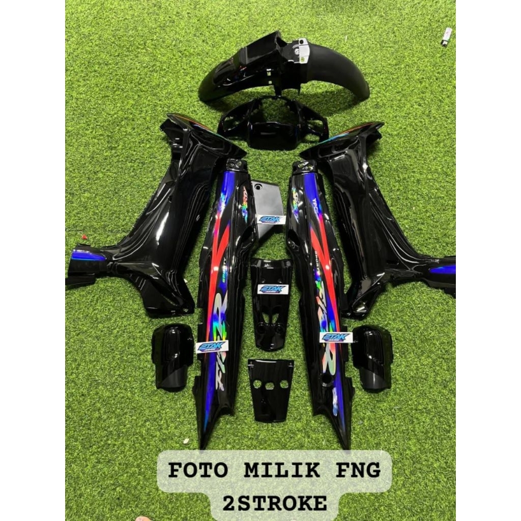 COVER BODY HALUS FULLSET YAMAHA FIZ R FIZR F1ZR SPAKBOR 125 BODI SET FIZR F1ZR FIZ R STIKER DECAL CU