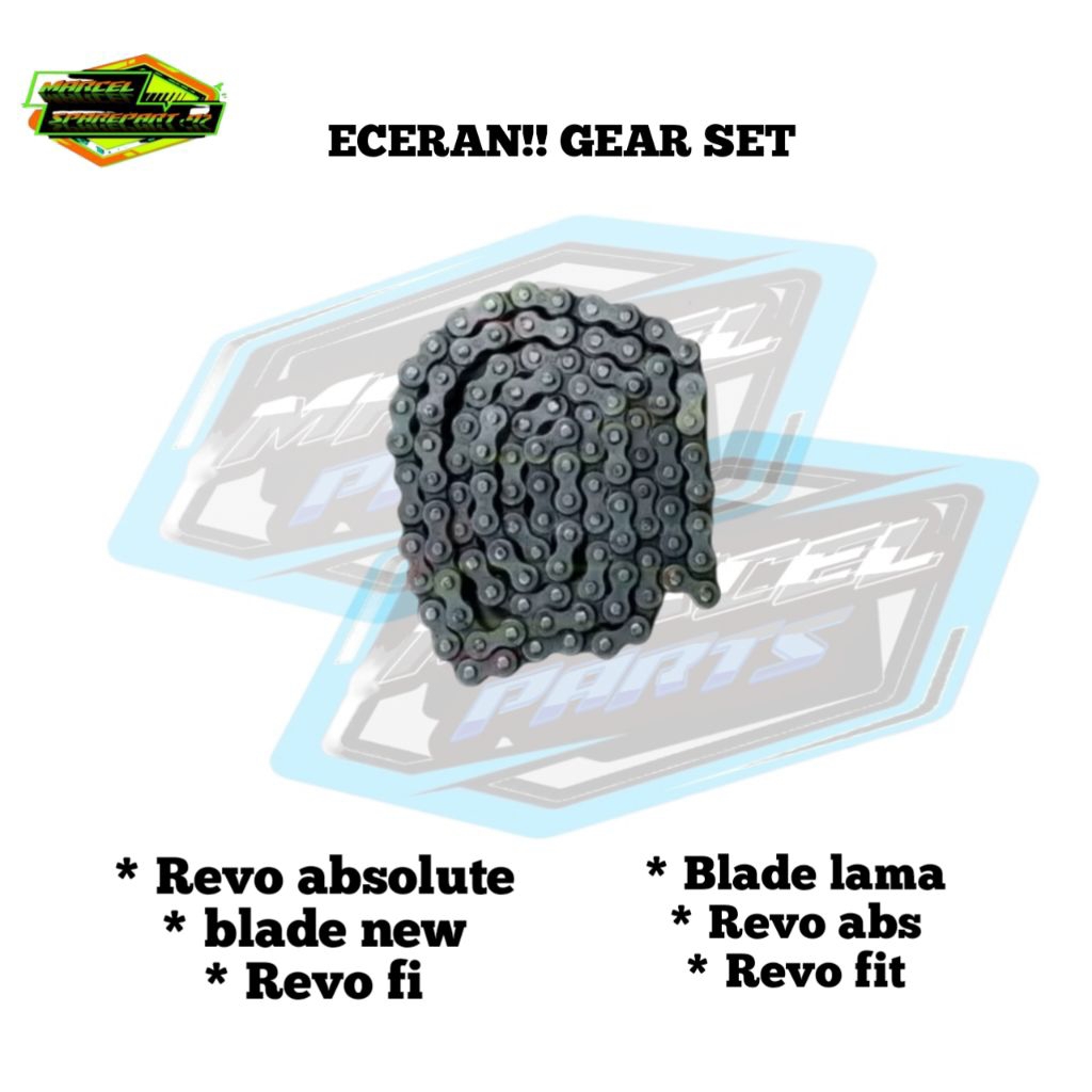 Rantai gir honda revo fit fi copotan original, rantai copotan honda revo fit revo fi original
