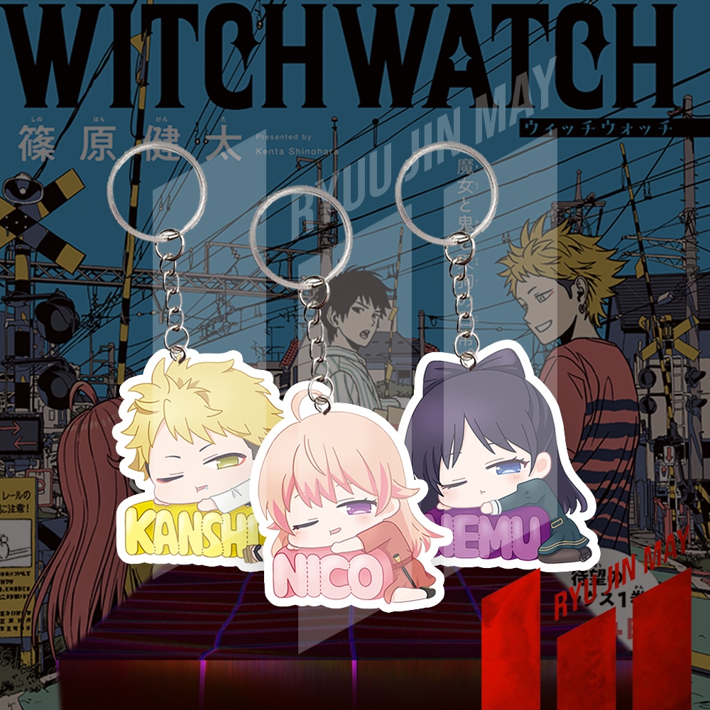 Gantungan Kunci / Keychain / Gantungan HP - Witch Watch