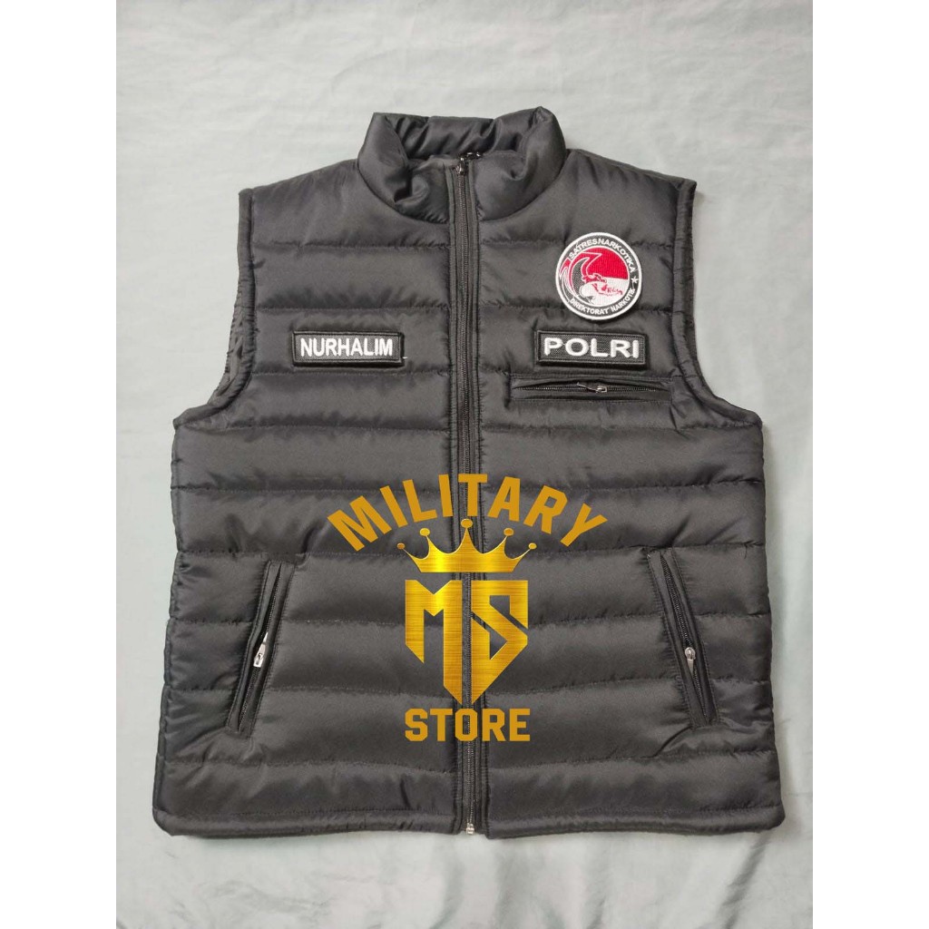 Rompi Vest | Rompi Gelembung | Rompi Narcotics Police | Vest Polisi | Rompi costum