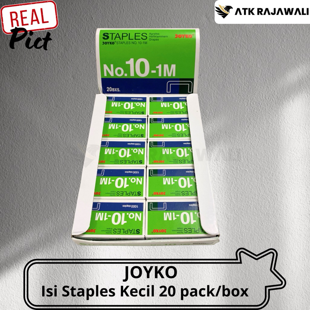 

(20 Box) Isi Stapless No.10-1M Joyko/Refill Stapler