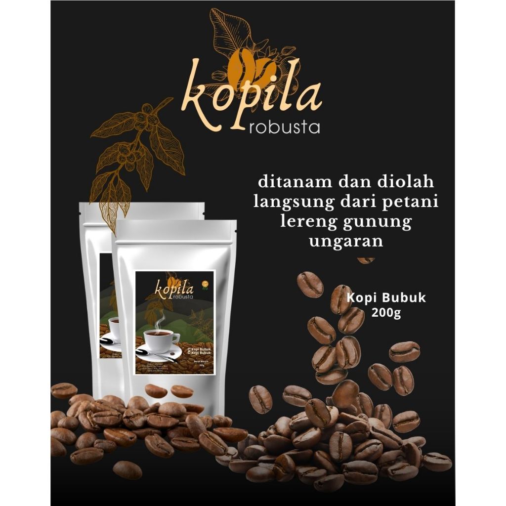 

KOPI BUBUK ROBUSTA | LERENG GUNUNG UNGARAN