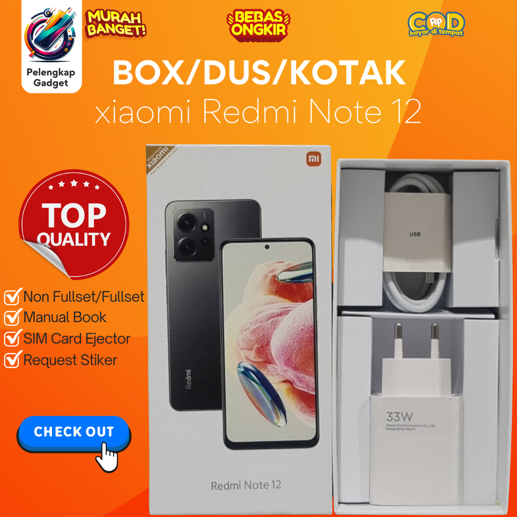 

BOX/DUS/KOTAK xiaomi Redmi Note 12