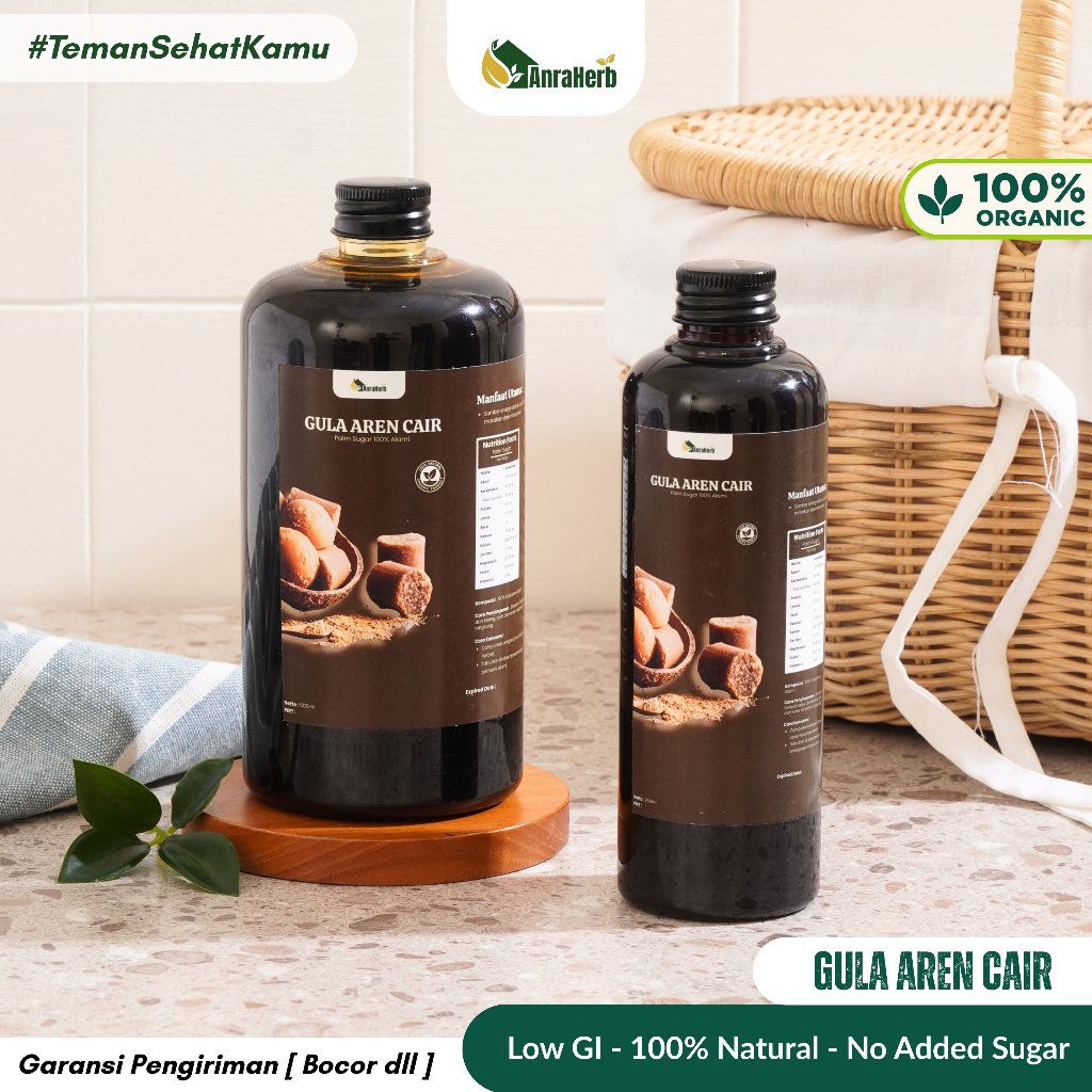 

AnraHerb Gula Aren Cair 100% Murni | untuk Kopi Masakan Minuman Harian Diet Sehat Keluarga