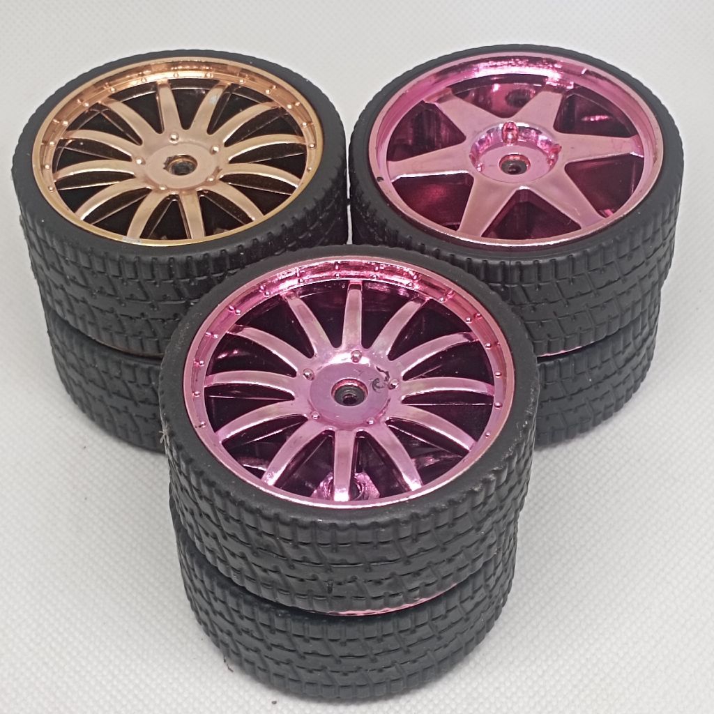 ban rc 1:10 hex 6MM 2pcs onroad ban mobil remot on road