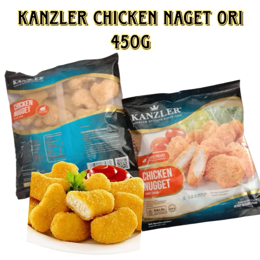 

Kanzler naget ayam original 450gr