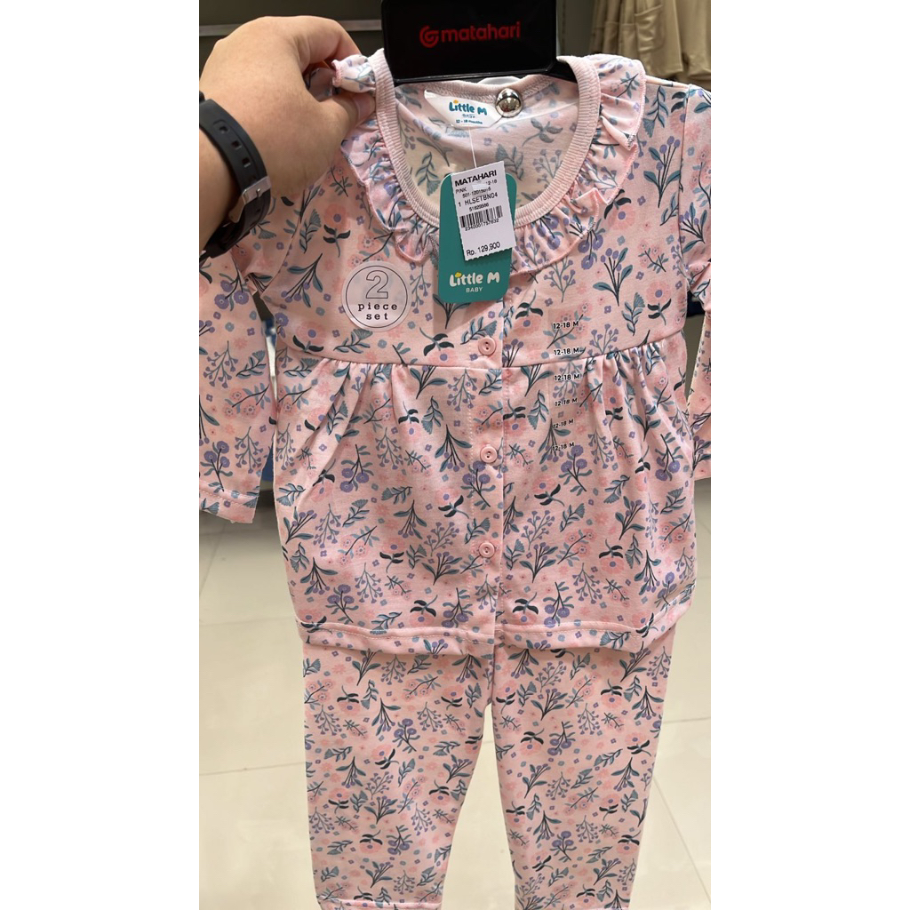 Piyama Pipiniko Anak Perempuan Baju Tidur Bayi