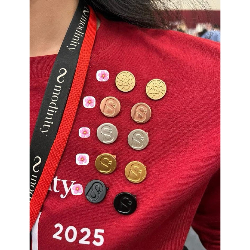 broch mini Buttonscarves satuan (dapat 1 bros)