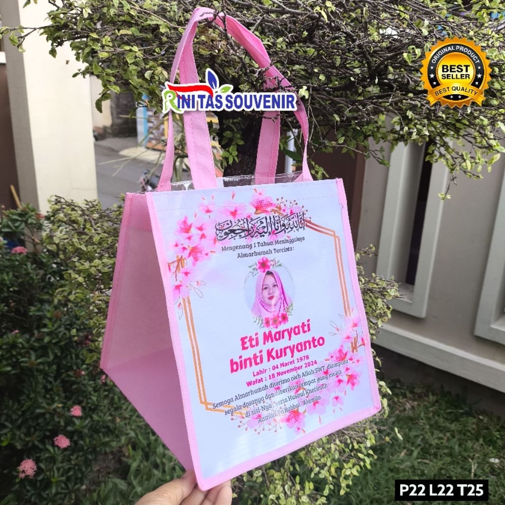 

tas hajatan untuk sembako transparan harga murah - desain bisa request