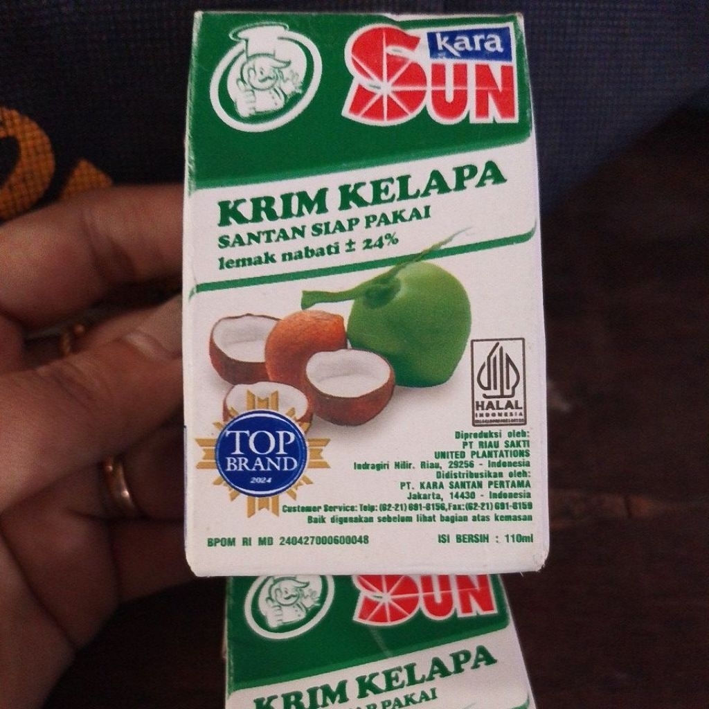 

SUN KARA SANTAN KELAPA 110 ML