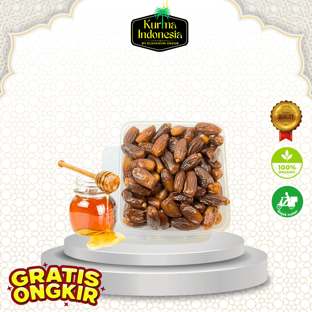 

Kurma Tunisia Madu 500 gram premium / Kurma Tunis original / kurma timur tengah / Kurma Indonesia