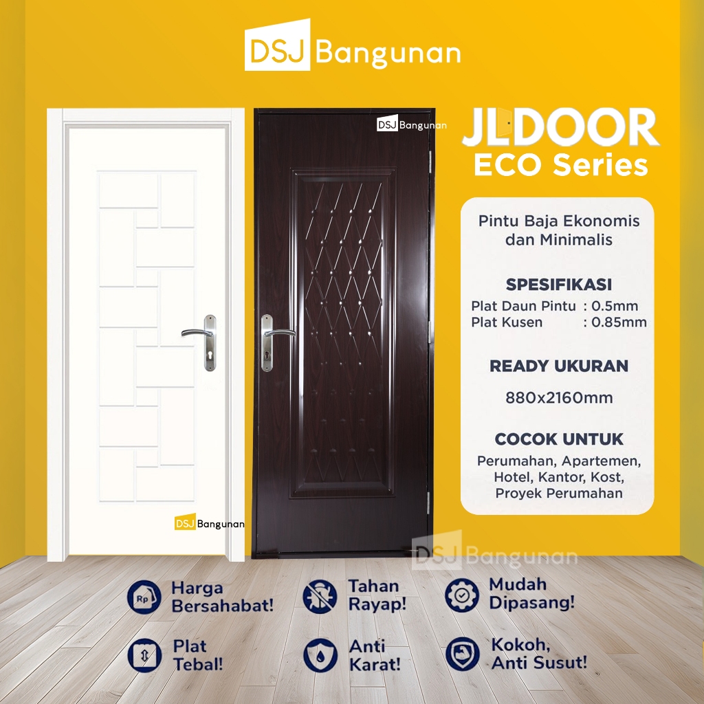 JL Door Alessa Eco Series Pintu Baja Pintu Rumah Pintu Kamar JLDoor