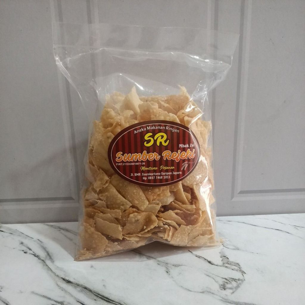 

KRUPUK BAWANG CATRING BERAT 400 GRAM