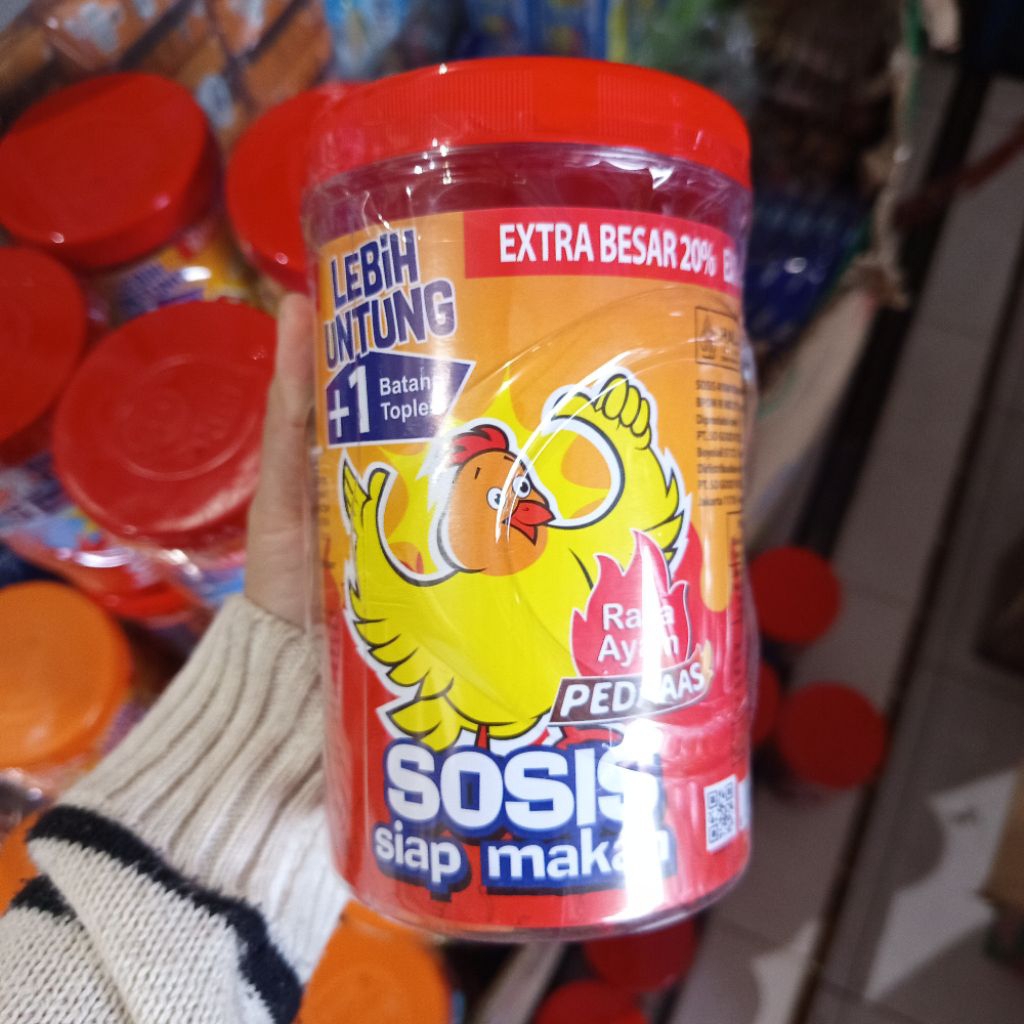 

Baru‼️Sosis So nice Pedas Toples isi 24+1 pcs Siap Makan