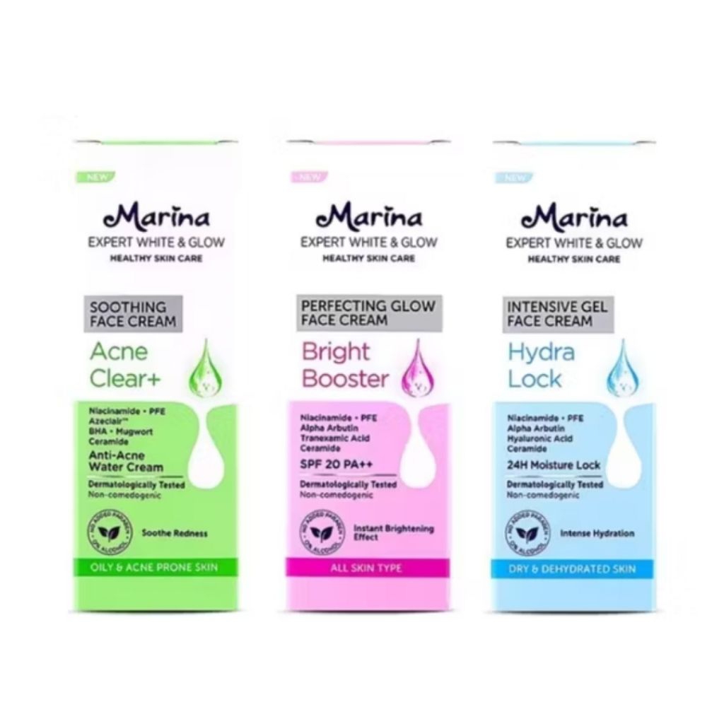 Marina Expert White & Glow Face Cream 20MI