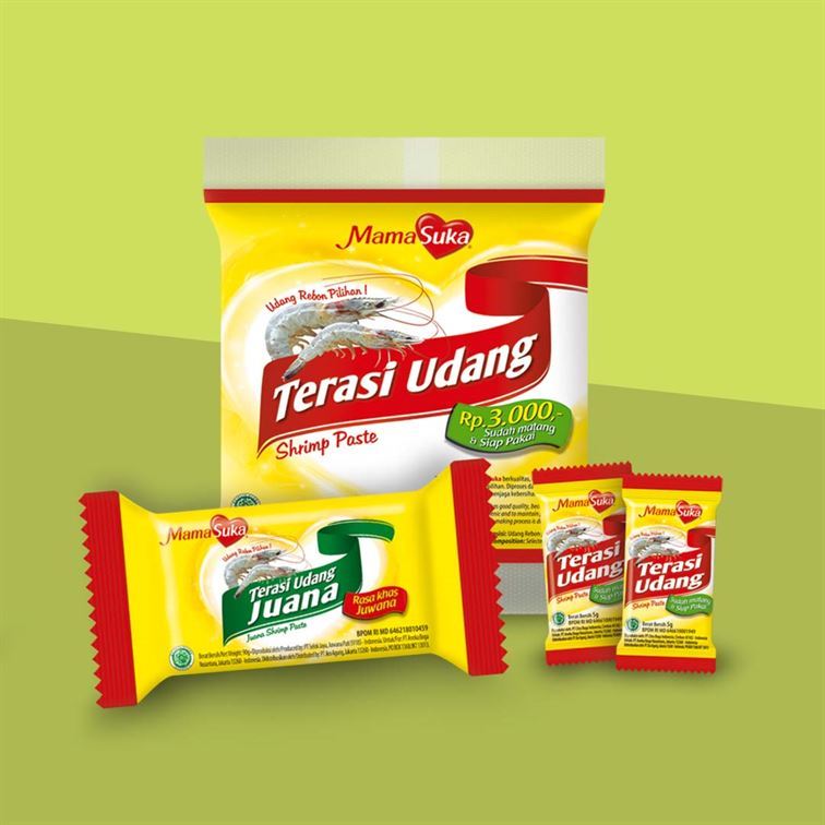 

MamaSuka - Terasi Udang Juana 90gr (Harga 1 PaK = 10pcs)