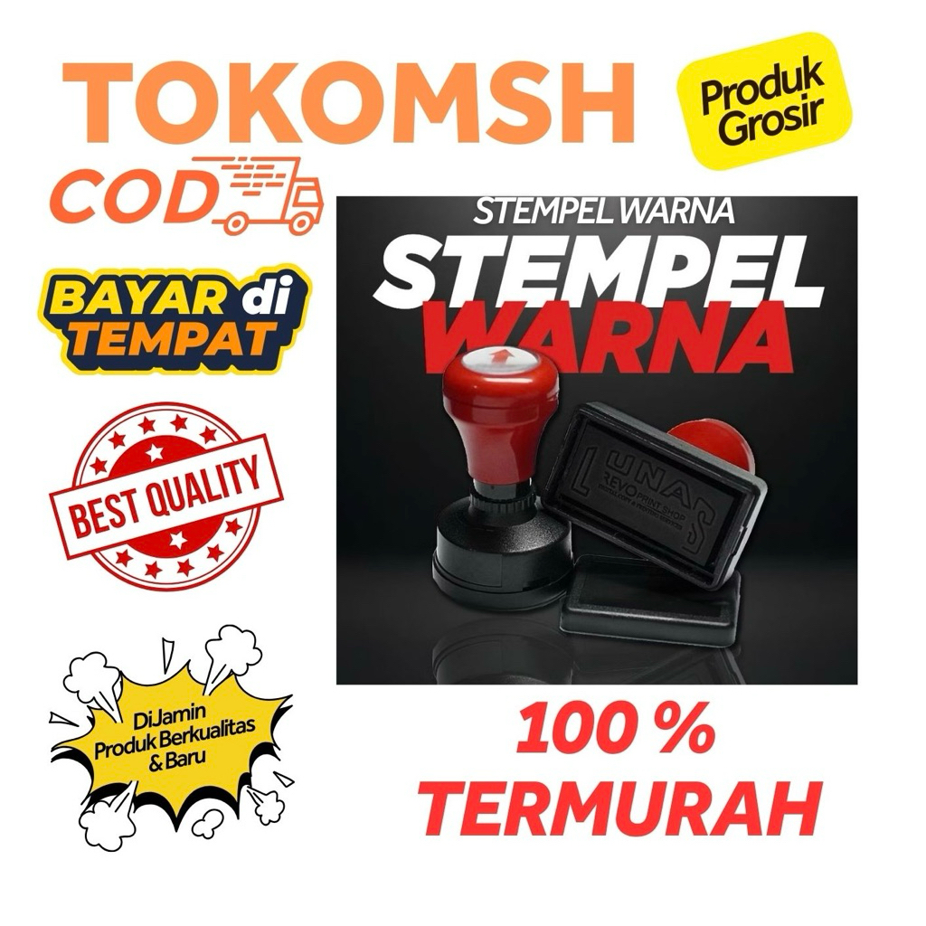 

Cetak Stempel Warna/Hasil Memuaskan/Kualitas Baik