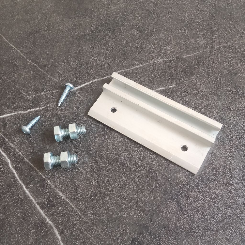 Rel rell 8 cm & baut baud mur cocok utk stoper stopper knok knock ou o u 12 mm 12mm screen scren kay