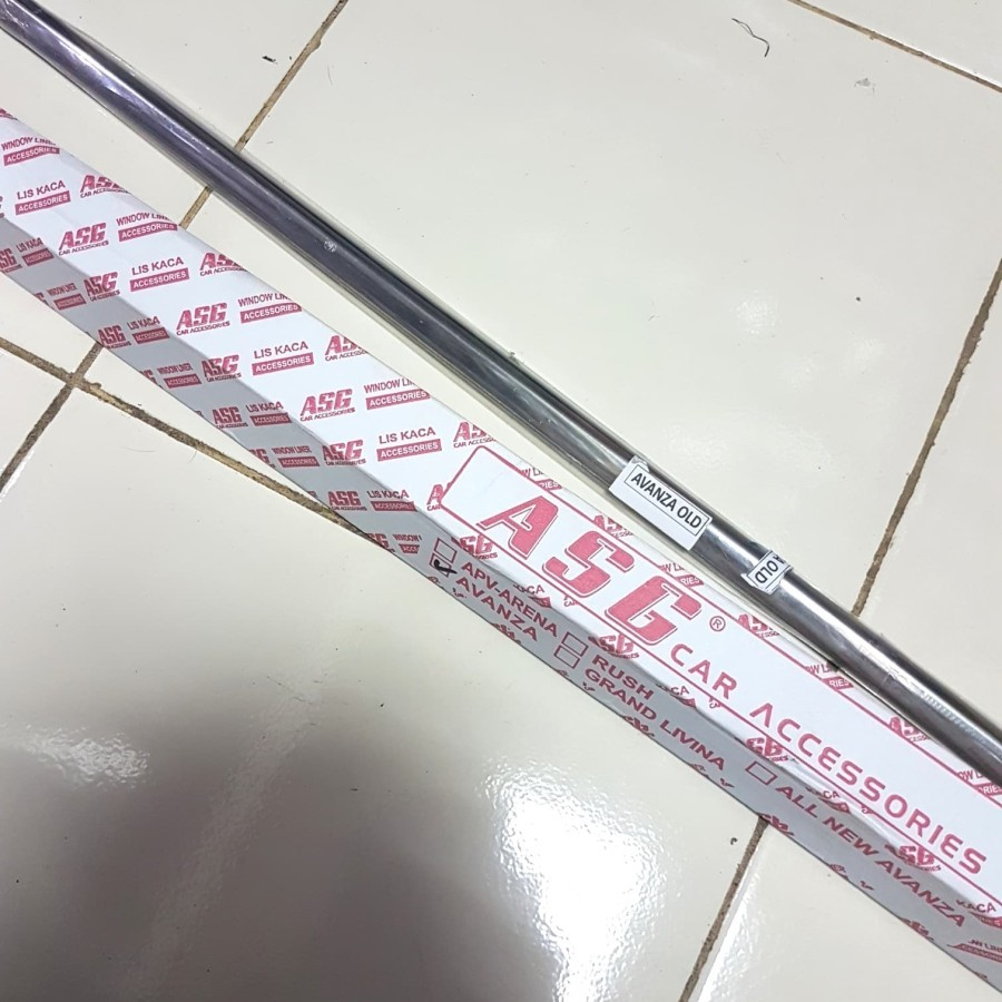 List Kaca Samping Mobil Avanza Lama Xenia Lama 2005 - 2011 Chrome