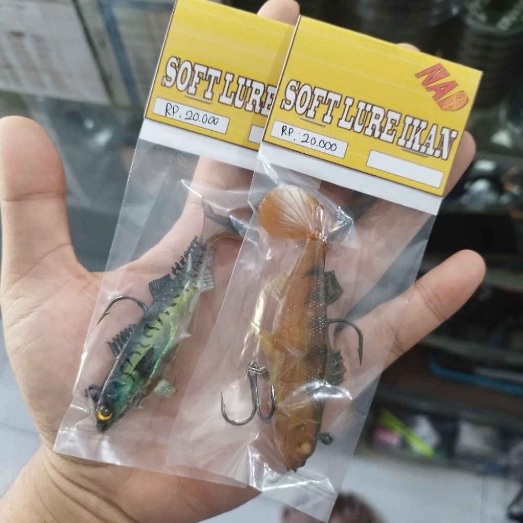 *Umpan Soft Lure Ikan realpict