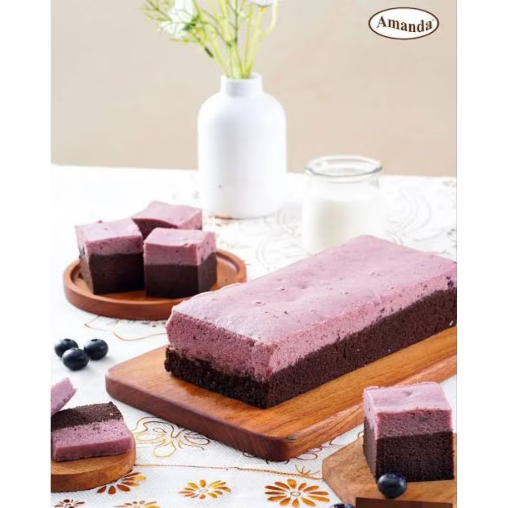 

Amanda Brownies BLUEBERRY | Cake Brownies | Kue Brownies