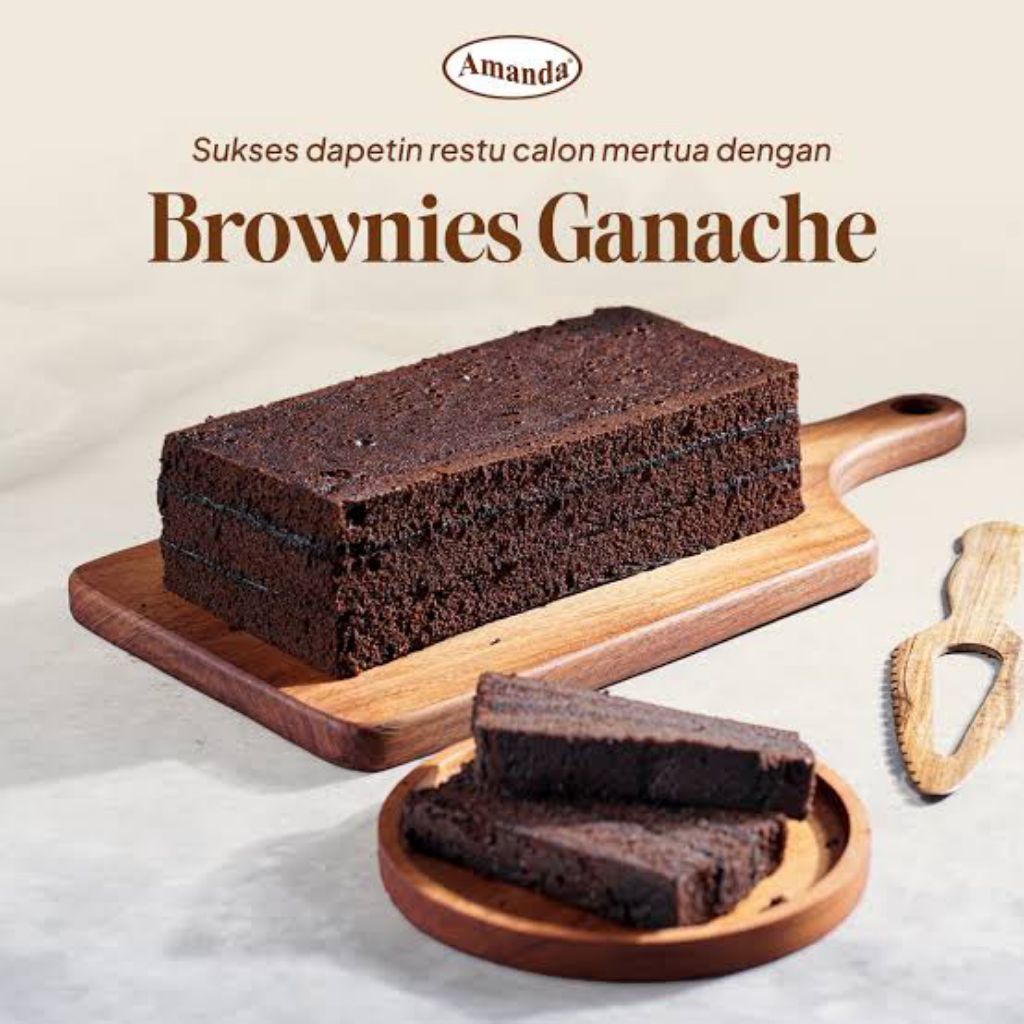 

Amanda Brownies GANACHE | Cake Brownies | Kue Brownies