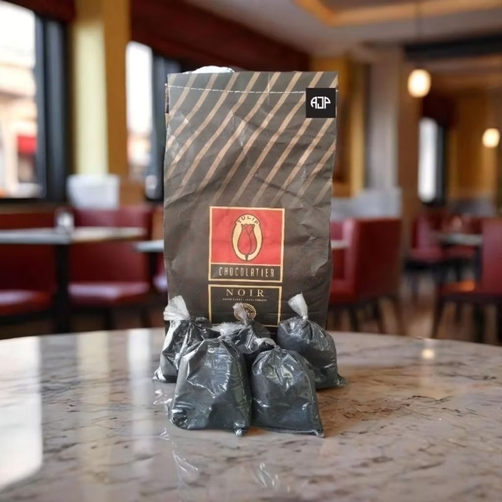 

Tulip Noir Cocoa Powder / Cokelat Bubuk Hitam | Repack 100 gr